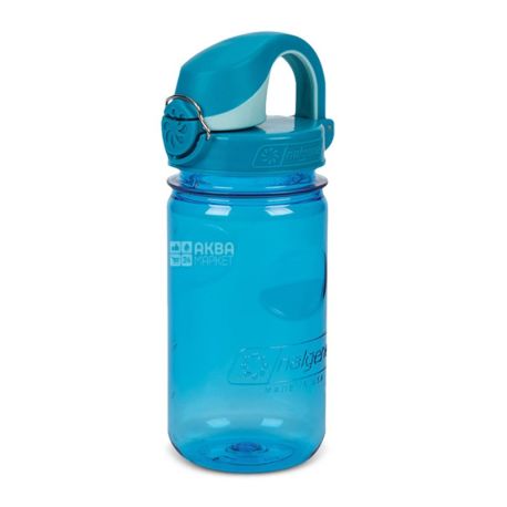 Nalgene, 0,375 л, пляшка для води, Wide Mouth, синя