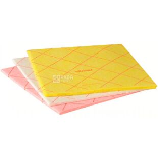 Vileda All Purpose Cloths, 3 шт., Серветка універсальна Віледа, 400 х 380 мм, в асортименті