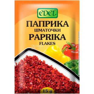 Edel, 15 г, Паприка кусочками