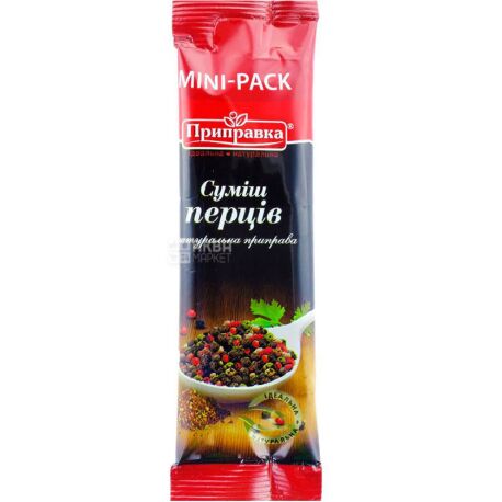 Seasoning, 10 g, Pepper Mix, m / y