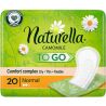 Naturella Camomile, 20 шт., Прокладки ежедневные с ромашкой Натурелла, 2 капли
