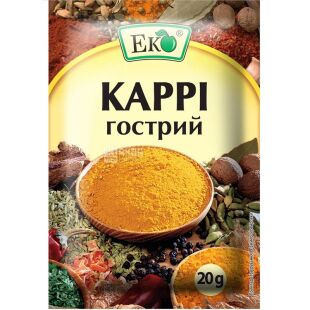 Эко, 20 г, Приправа, Карри, Острый