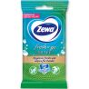 Zewa, Protect Wipes, 10 шт., Зева, Серветки вологі, антибактервальні, кишенькові
