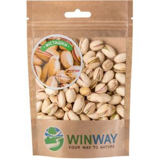 Winway, 80 г, Фісташки смажені з сіллю