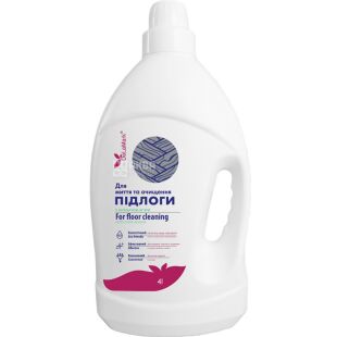 Delamark, 4 л, Средство для мытья пола, концентрат, с ароматом мяты