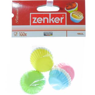 Fackelmann, 100 шт., Формочки для пирожных бумажные, 3,5 см, в ассортименте