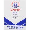 Diamant, 100 шт. х 5 г, Цукор у стіках Діамант, білий