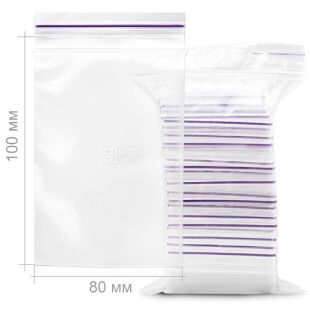 Пакет-струна, 100 шт., 8х12 см