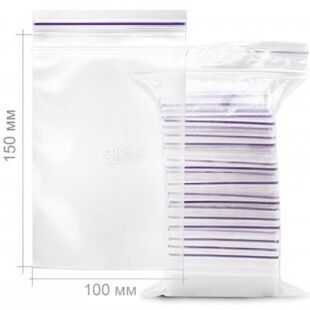 Пакет-струна, 100 шт., 10х15 см