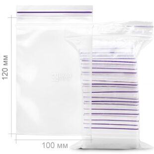 Пакет-струна, 100 шт., 10х12 см