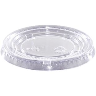 Крышка для соусника, 100 шт, прозрачная, пластик,  D 60