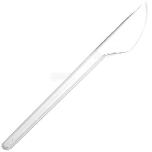 Ножі FF, 100 шт., пластик, прозорі, 16 см
