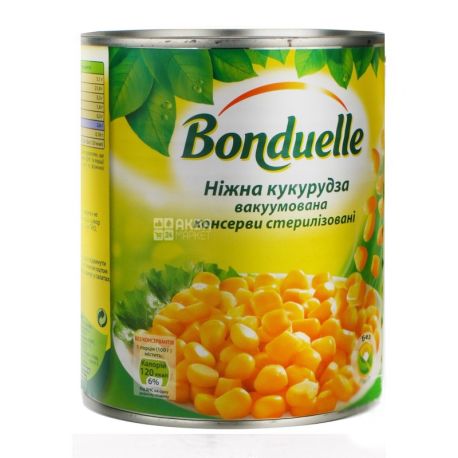 Bonduelle, 212 ml, corn, tender