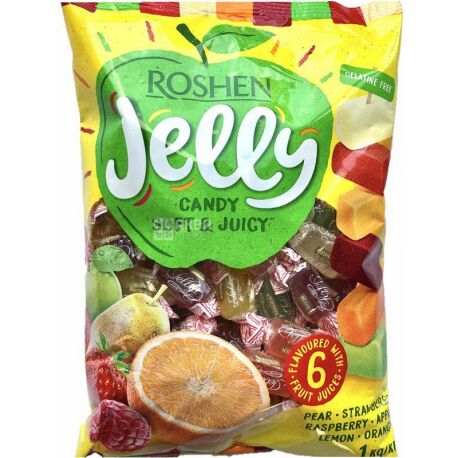 Roshen, 1 кг, желейные конфеты, Джелли