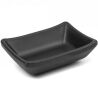 One Chef, 93 × 70 × 29 мм, Соусник прямоугольный, меламин, черный 
