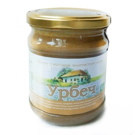 Рідна хата, 250 г, паста урбеч, из семян золотистого льна