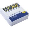 Buromax Jobmax, 330 аркушів, Буромакс, Папір для записів, білий, несклеєний, 90х90 мм
