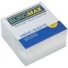 Buromax, 550 листов, Буромакс, Бумага для записей, белая, несклеенная, 90х90 мм