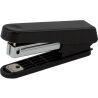 Buromax, Jobmax, Степлер на 10 листов, пластиковый, скобы №10, 92x38x20 мм, черный 