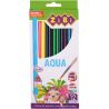 ZiBi, Kids Line Aqua, 12 шт., Карандаши цветные, акварельные, трехгранные