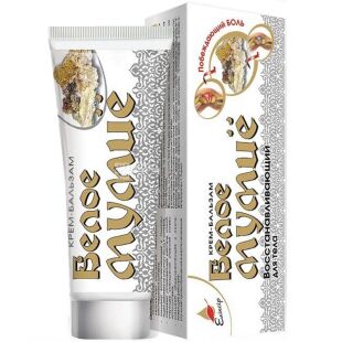 Эликсир, Белое мумие, 75 мл, Крем-бальзам для суставов, восстанавливающий