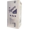 Papero, 150 аркушів, Рушники паперові Паперо, V-складання, 1-шарові, білі, 230х245 мм
