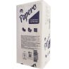Papero, 200 аркушів, Рушники паперові Паперо, V-складання, 1-шарові, білі, 210х220 мм