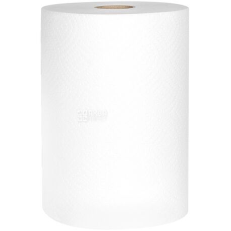 Jumbo, 100 m, PDA paper towels, Double-layer, Pulp White, HoReCa