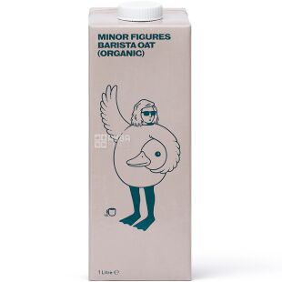 Minor Figures, 1 л, Напиток овсяный для бариста, органический