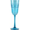 Olens, Синє море, 300 мл, Келих для шампанського, пластиковий, блакитний