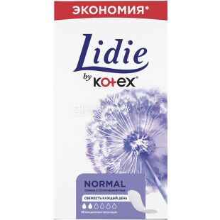 Lidie, Normal, 50 шт., Прокладки щоденні