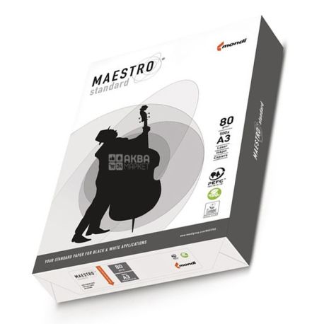 Maestro Standard, 500 l., Paper, A3, m / y