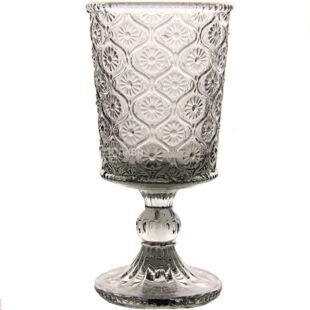 Olens, Грейсток, 125 мл, Келих для вина, сірий, скло