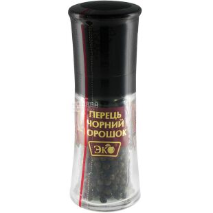 Эко, 46 г, Перец черный горошек, мельница