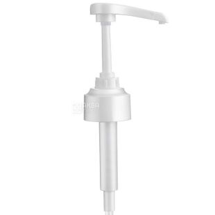 Blue Rain, Помпа-дозатор для сиропа, для стеклянных бутылок, белая