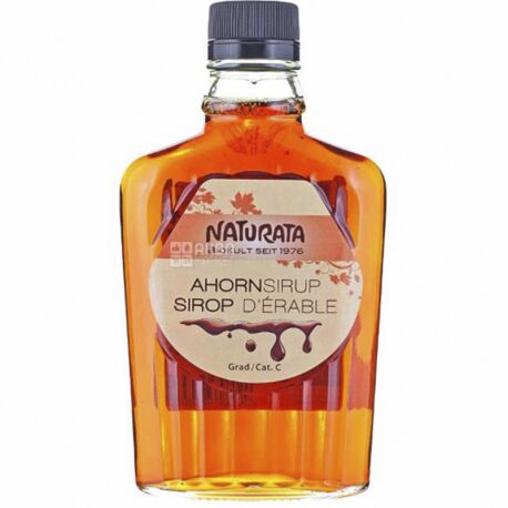 Naturata, Class C Maple Syrup, Organic, 250 g