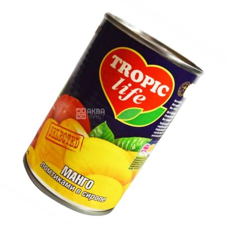 Tropic Life, 425 ml, mango, slices in syrup