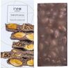 Ineo Products, 100 г, Інео, Шоколад крафтовий, молочний, з мигдалем та інжиром, 38% какао