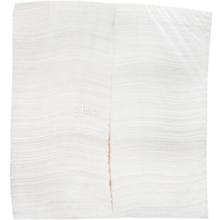 Papero, 500 шт., Серветки барні, одношарові, білі, 21х21 см