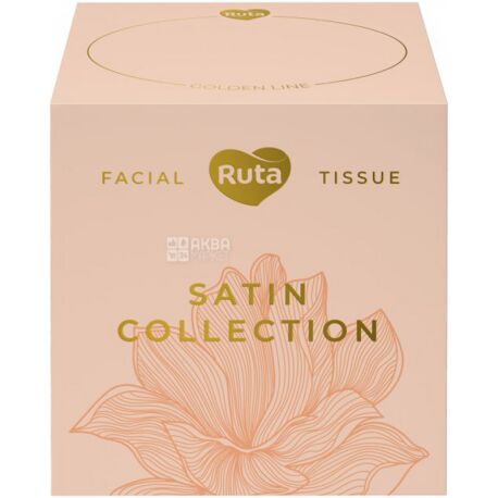 Ruta, Palette, Cosmetic wipes, two-layer, 80 pcs.