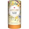 Lovare, Alpin Herbs, 80 г, Чай Ловара, Альпійські трави, Трав'яний, тубус