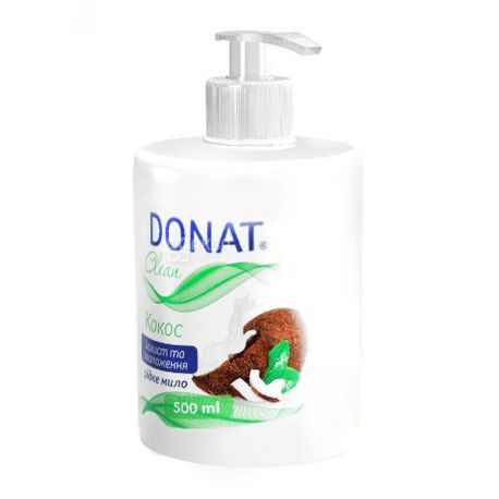 Donat, 0.5 L, Liquid Soap, Coconut