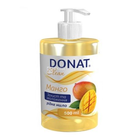 Donat, 0,5 l, liquid soap, mango