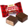 Roshen Johnny Krocker Choco, 1 кг, Цукерки вафельні глазуровані з шоколадним кремом Джонні Крокер, Рошен
