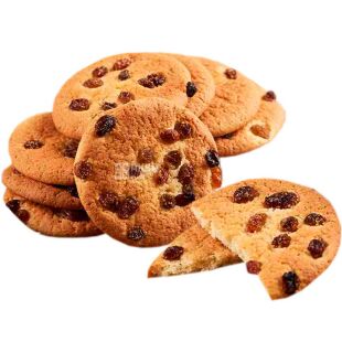 Biscotti, 400 г, Бискотти, Печенье Американское с изюмом