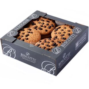 Biscotti, 400 г, Біскотті, Печиво Американське зі шматочками шоколаду