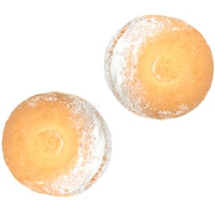 Biscotti Banini, 2кг, Бискотти Банини, Печенье песочное с кремово-банановой начинкой