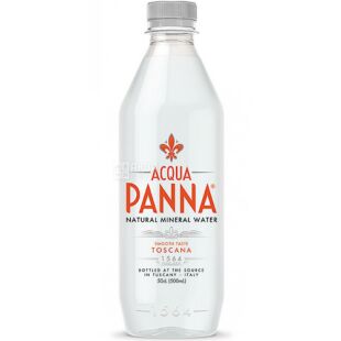 Acqua Panna, 0,5 л, Аква Панна, Вода минеральная, негазированная, ПЭТ