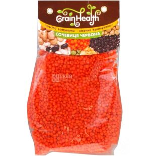 Grain Health, 400 г, Чечевица красная