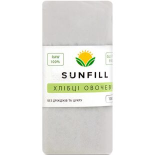 Sunfill, 100 г, Хлебцы овощные безглютеновые Санфил
